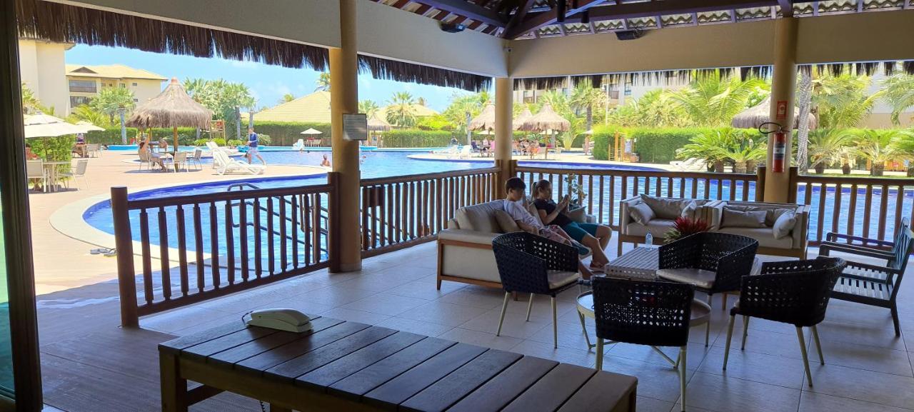 Paraiso Frente Mar!! 04 Pessoas-Pe Na Areia Vg Sun Cumbuco-Hidro, Sauna, Academia, Piscina,Cozinha Completa, Wifi, Parquinho Infantil Екстериор снимка