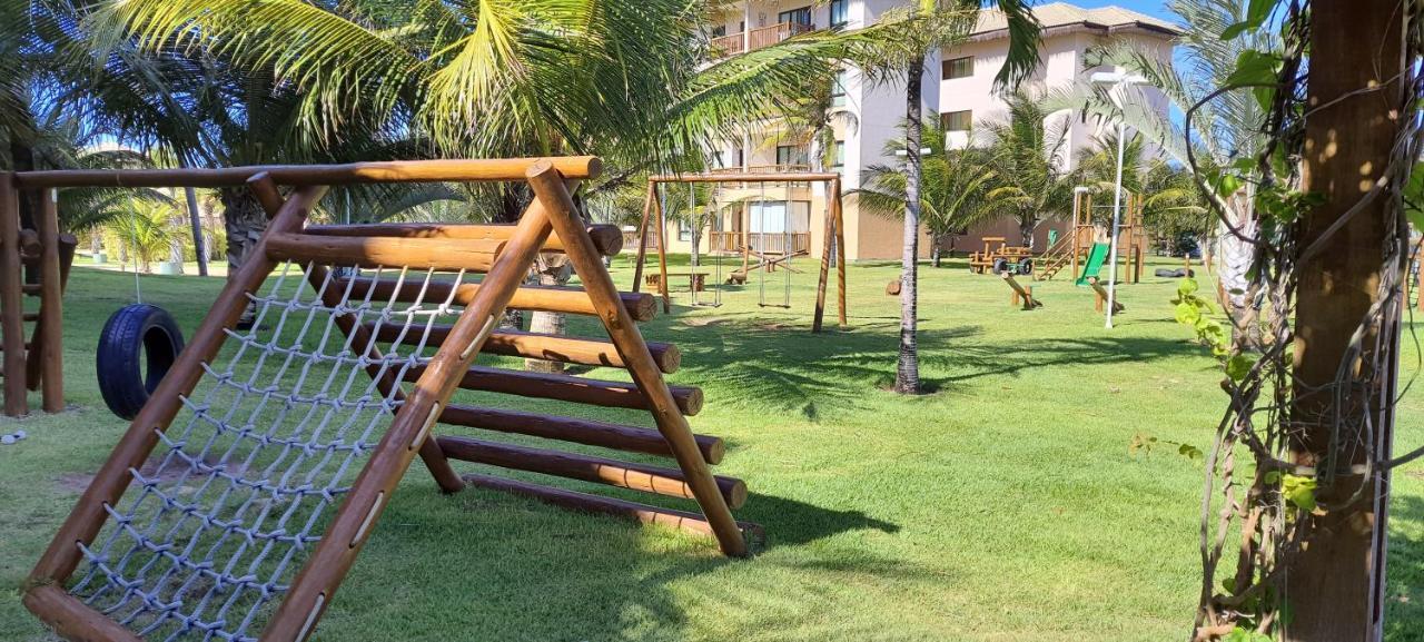 Paraiso Frente Mar!! 04 Pessoas-Pe Na Areia Vg Sun Cumbuco-Hidro, Sauna, Academia, Piscina,Cozinha Completa, Wifi, Parquinho Infantil Екстериор снимка