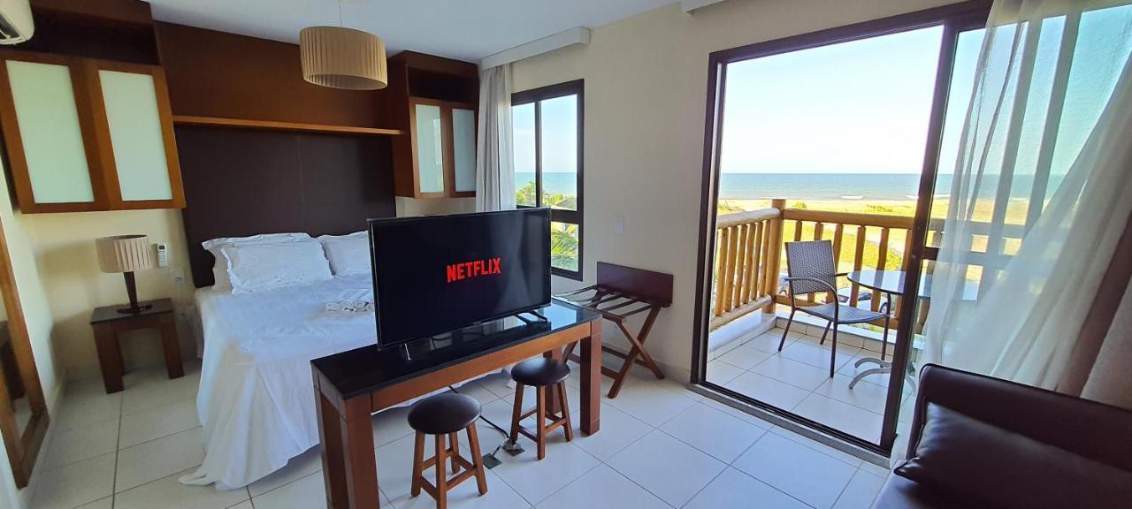 Paraiso Frente Mar!! 04 Pessoas-Pe Na Areia Vg Sun Cumbuco-Hidro, Sauna, Academia, Piscina,Cozinha Completa, Wifi, Parquinho Infantil Екстериор снимка