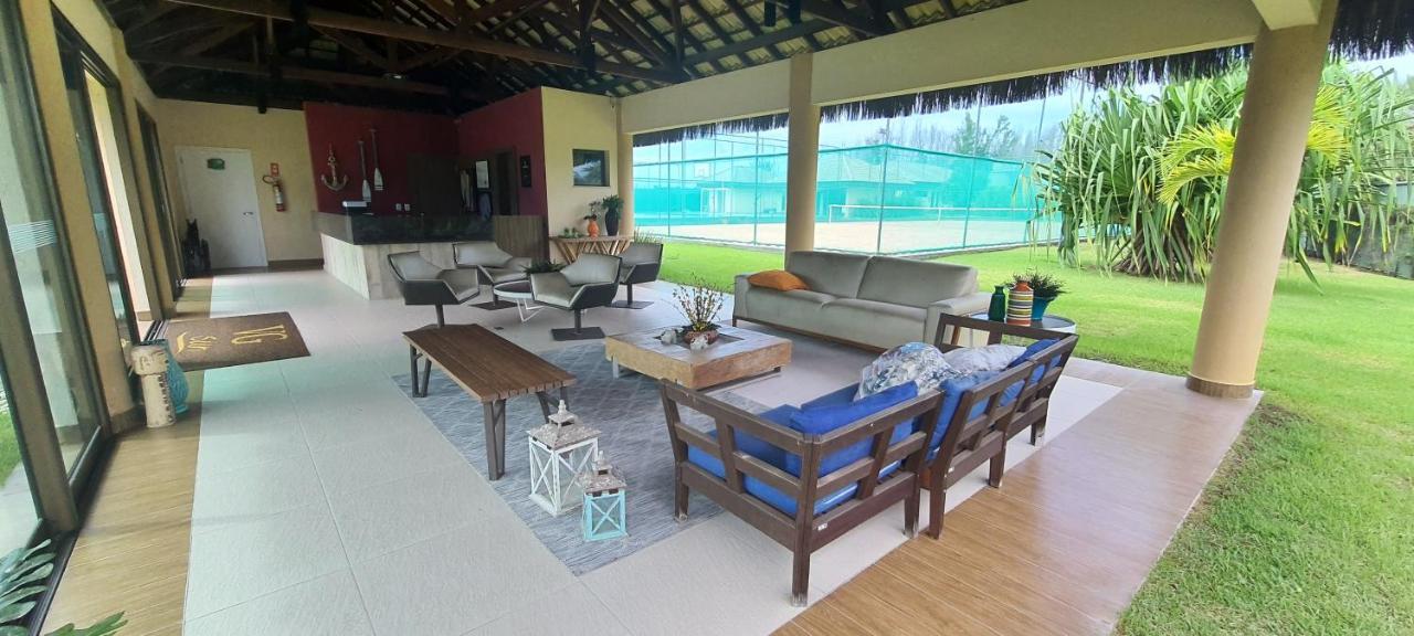 Paraiso Frente Mar!! 04 Pessoas-Pe Na Areia Vg Sun Cumbuco-Hidro, Sauna, Academia, Piscina,Cozinha Completa, Wifi, Parquinho Infantil Екстериор снимка